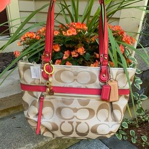 Coach Purse with Free keychain